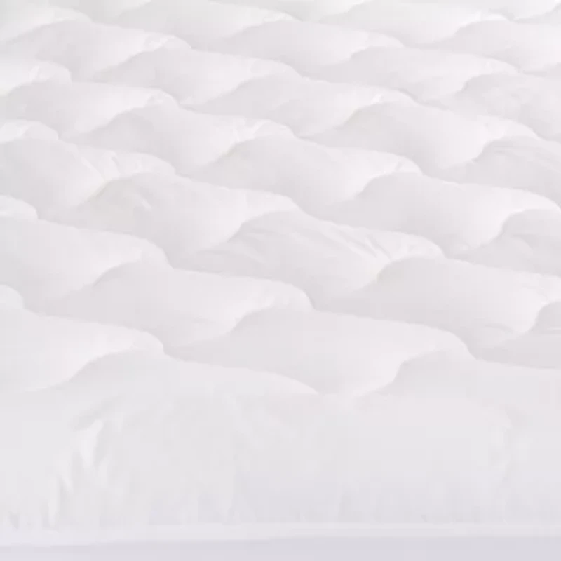 Queen Street Elegance 233 Thread Count Cotton Top Allergen Barrier Mattress Pad