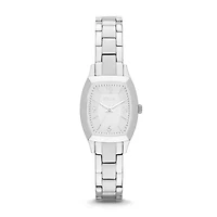 Relic By Fossil Everly Womens Silver Tone Stainless Steel Bracelet Watch Zr34270