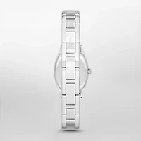 Relic By Fossil Everly Womens Silver Tone Stainless Steel Bracelet Watch Zr34270