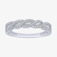 1/4 CT.T.W. Natural Diamond 10K Gold Anniversary Wedding Band