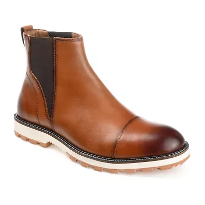 Thomas And Vine Mens Jaylon Block Heel Chelsea Boots