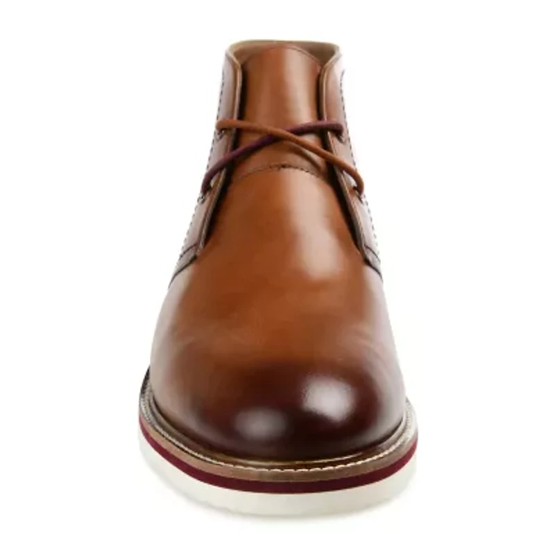 Thomas And Vine Mens Keegan Block Heel Chukka Boots