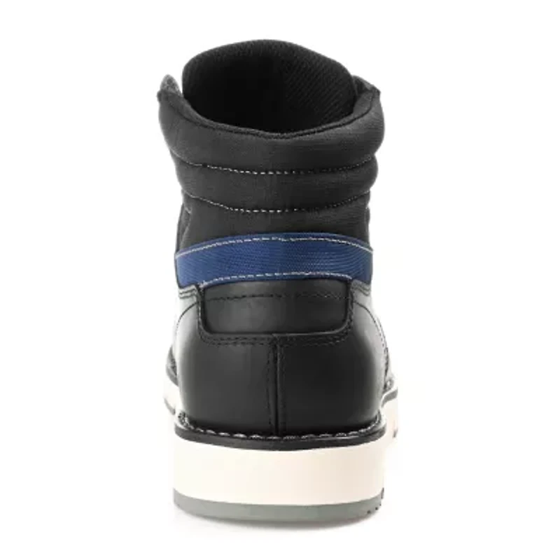 Territory Mens Ty Bridger Flat Heel Lace-Up Boots