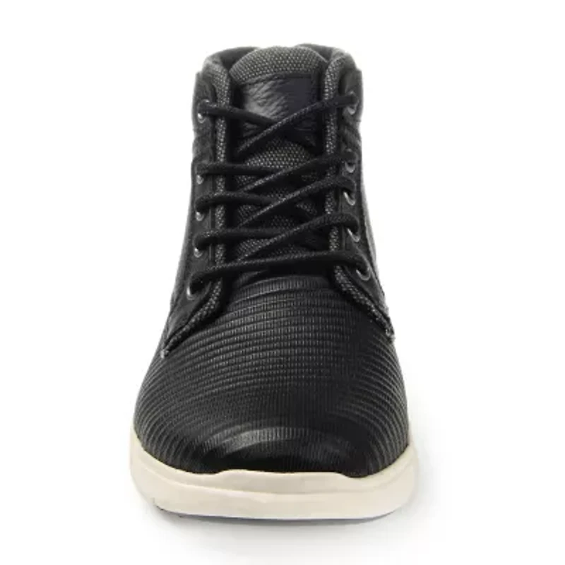 Territory Mens Magnus Flat Heel Lacae-Up Boots