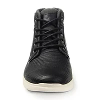 Territory Mens Magnus Flat Heel Lacae-Up Boots