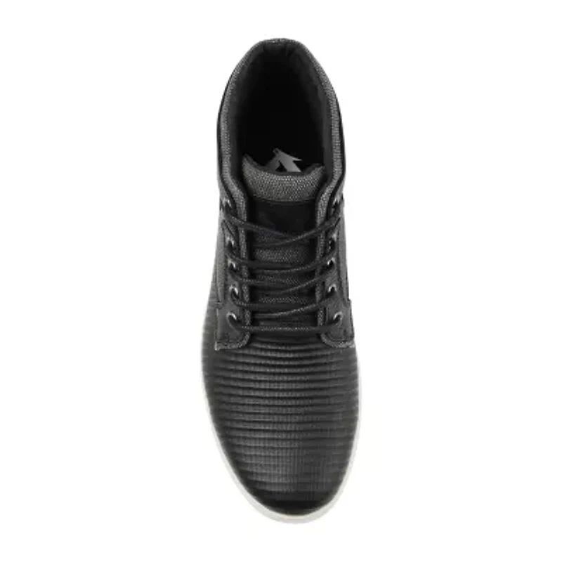 Territory Mens Magnus Flat Heel Lacae-Up Boots