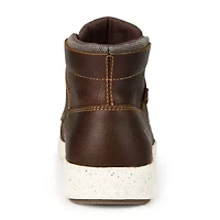 Territory Mens Magnus Flat Heel Lacae-Up Boots