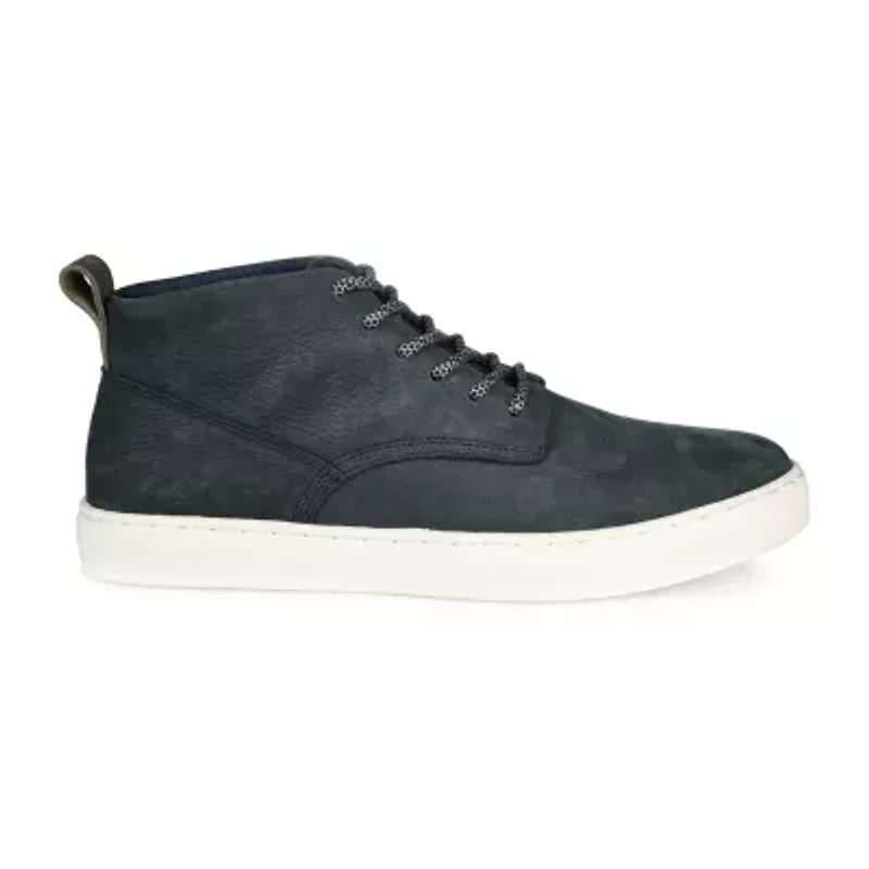 Territory Mens Rove Flat Heel Lace-Up Boots