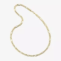 10K Yellow Gold 20" Hollow Figaro Chain
