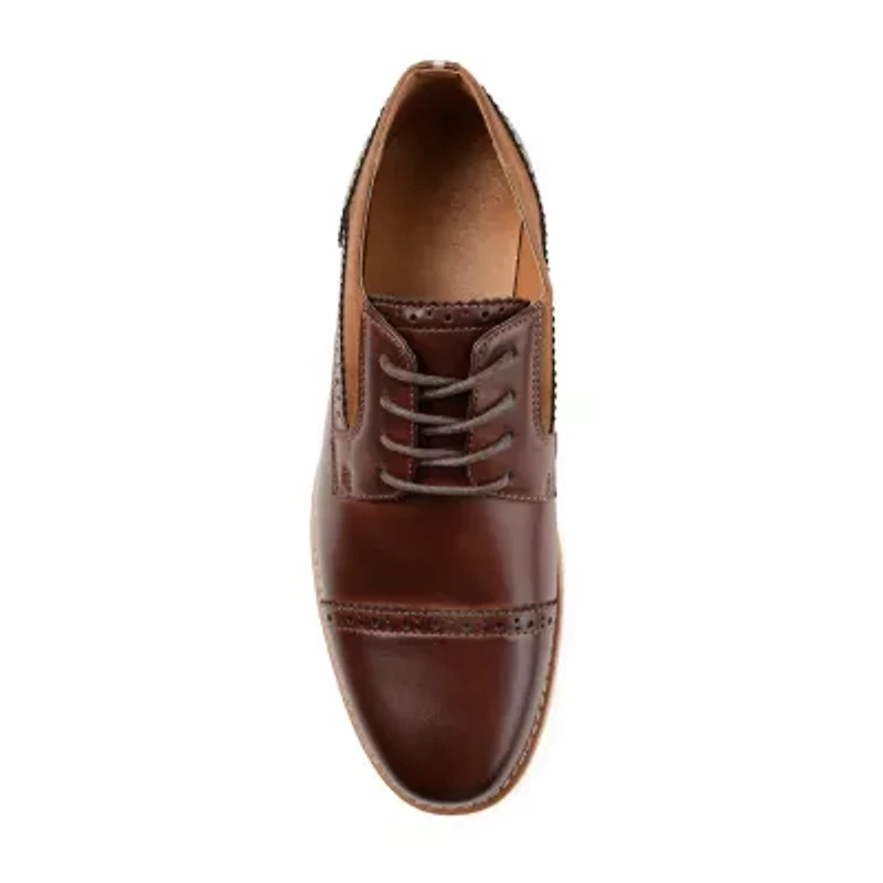 Vance Co Griff Mens Round Closed Toe Loafers