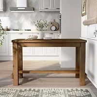 Dimond Rectangular Wood-Top Dining Table