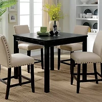 Delilah 5-pc. Counter Height Square Dining Set