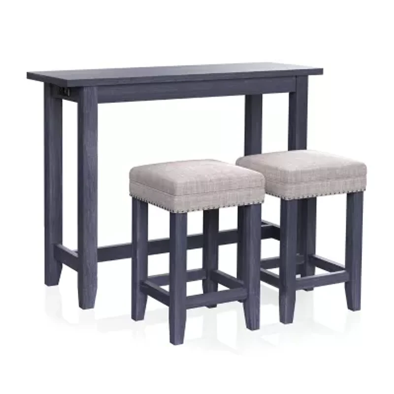 Mesti 3-pc. Counter Height Rectangular Dining Set