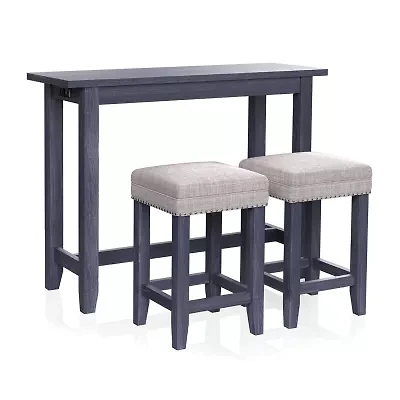 Mesti 3-pc. Counter Height Rectangular Dining Set