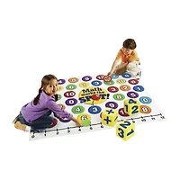 Educational Insights Math Marks The Spot™ Floor Game Brain Game
