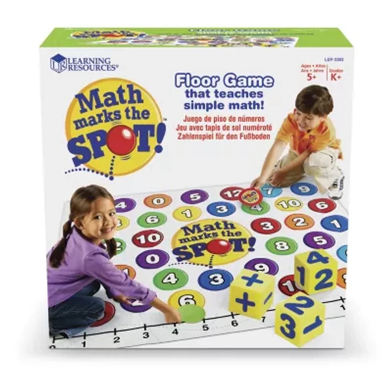 Educational Insights Math Marks The Spot™ Floor Game Brain Game