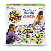 Educational Insights Math Marks The Spot™ Floor Game Brain Game