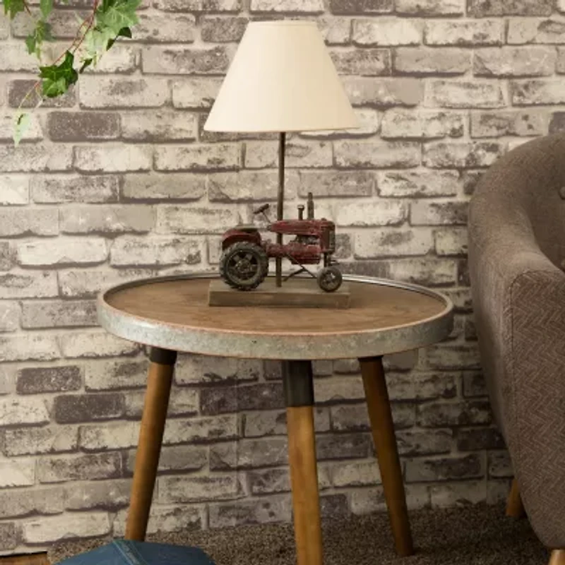 Glitzhome Farmhouse Truck Table Lamp