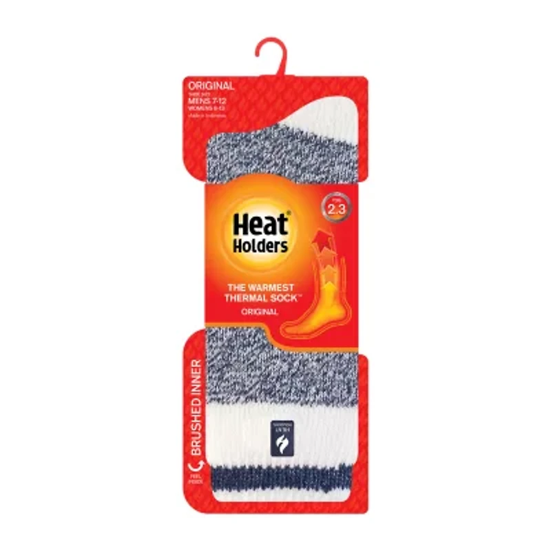 Heat Holders  Original Jeffrey Mens 1 Pair Crew Socks