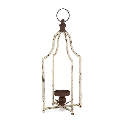 Glitzhome Large Farmhouse Metal Decorative Lantern