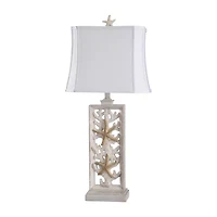 Stylecraft South Cove 15" W Cream Table Lamp