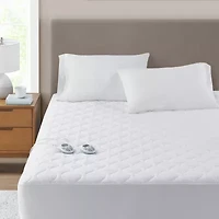 Serta Microfiber Heated Mattress Pad