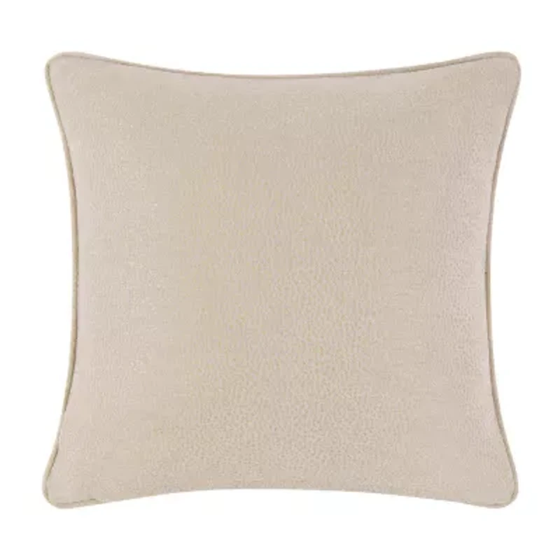 Rose Tree Haylie Leopard Woven Square Throw Pillow