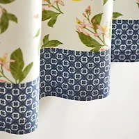 Martha Stewart Lemons 3-pc. Rod Pocket Window Tier