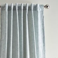 Martha Stewart Cottage Floral Rod Pocket Light-Filtering Set of 2 Curtain Panel