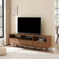 MCM Tv Stand With Closed Storage