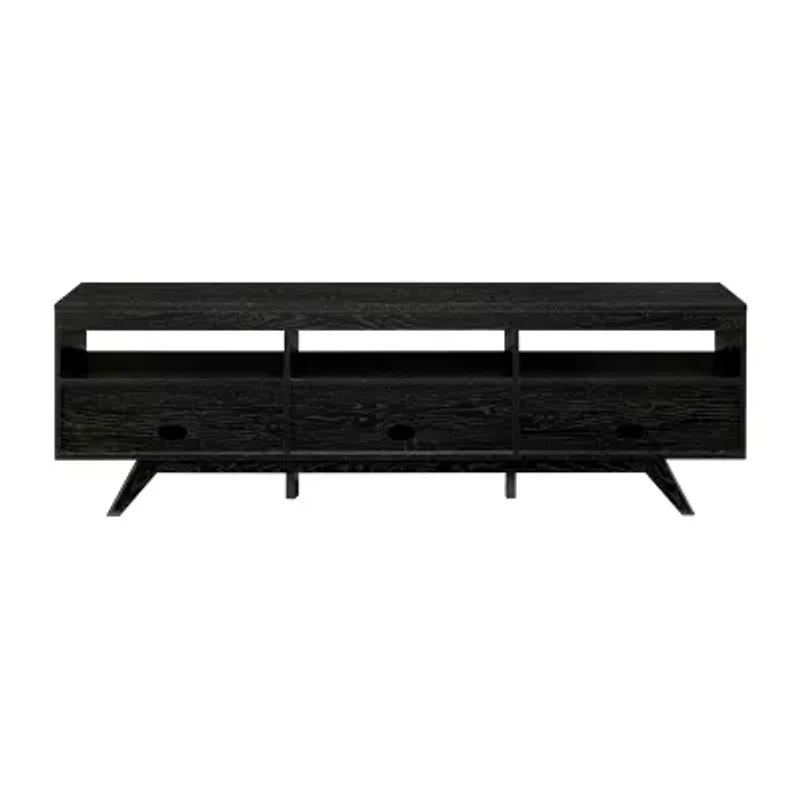 MCM Tv Stand With Closed Storage