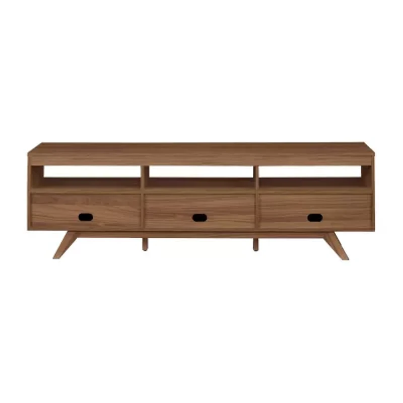 MCM Tv Stand With Closed Storage
