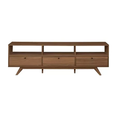 MCM Tv Stand With Closed Storage