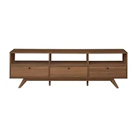 MCM Tv Stand With Closed Storage