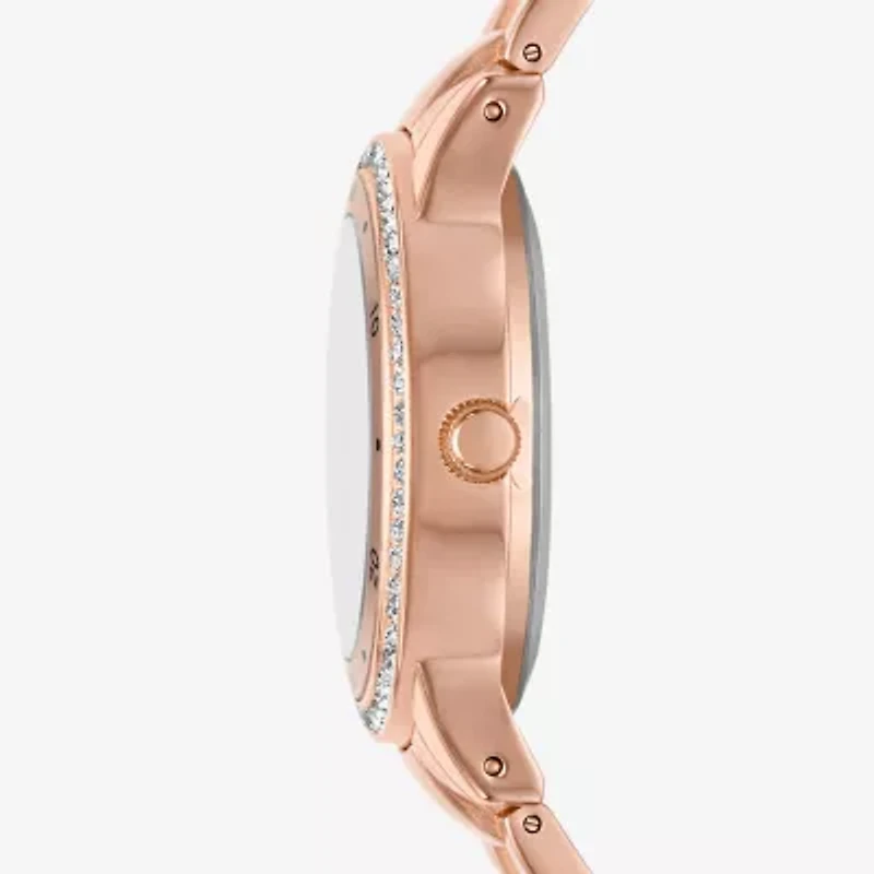Skechers Womens Rose Goldtone Bracelet Watch Sr6301