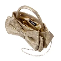 N By Nina Luxe Bow Evening Bag