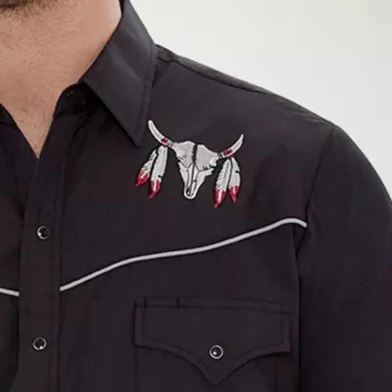 Ely Cattleman Western Mens Long Sleeve Shirt