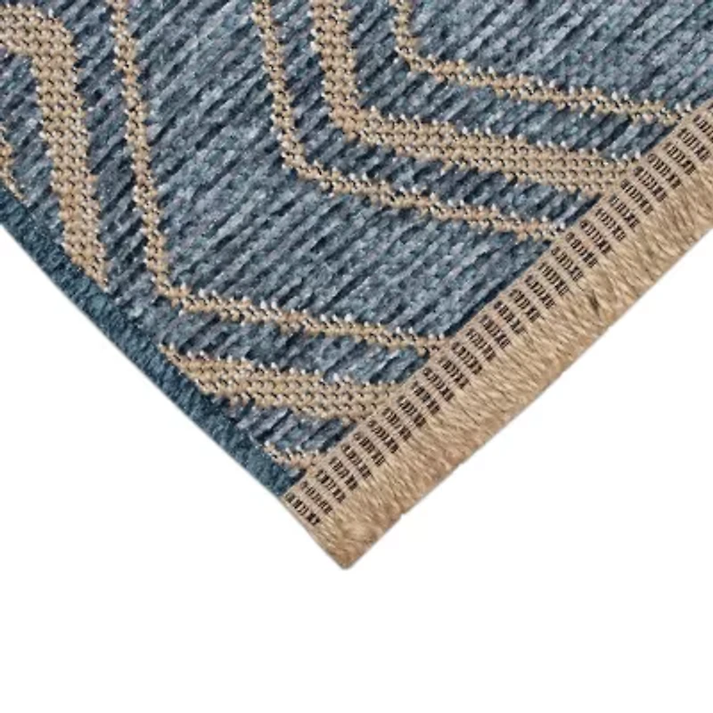 Liora Manne Mercer Zigzag Geometric Rectangular Area Rug