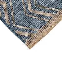 Liora Manne Mercer Zigzag Geometric Rectangular Area Rug