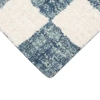 Liora Manne Savannah Checked Hand Tufted 2' X 7'6" Rectangular Runner