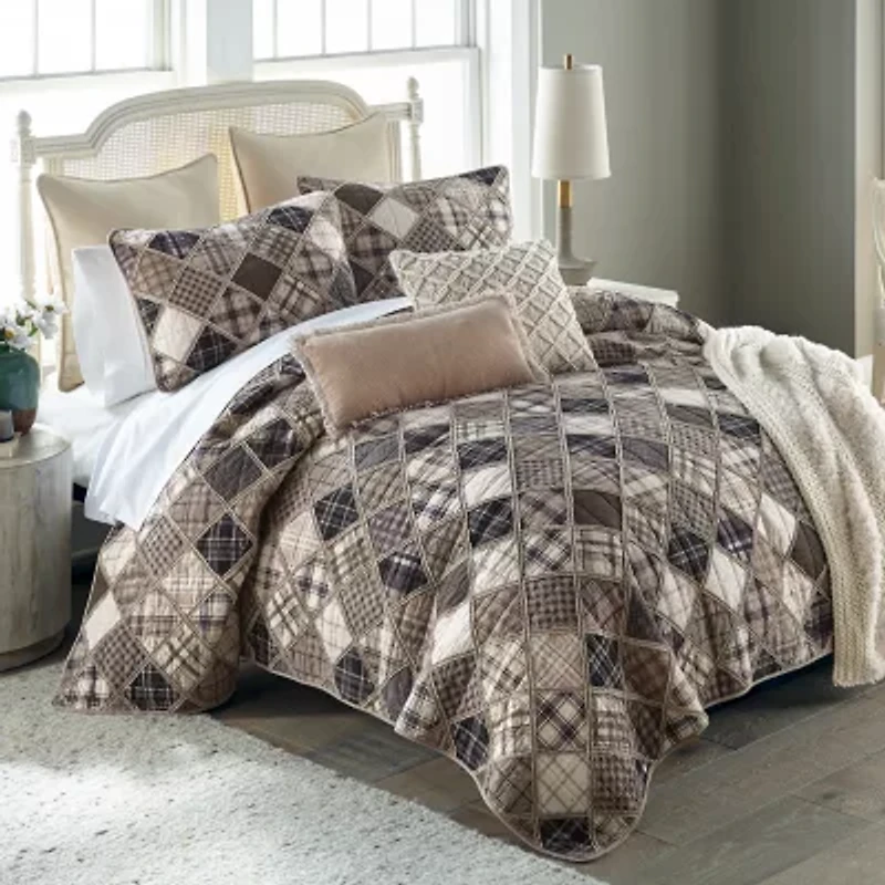 Donna Sharp Driftwood 3-pc. Hypoallergenic Quilt Set