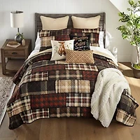 Donna Sharp Lj Plaid Hypoallergenic Quilt Set