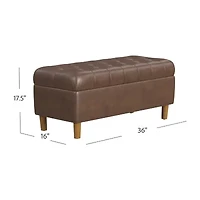 Homepop Storage Bench