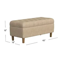 Malmo Storage Bench