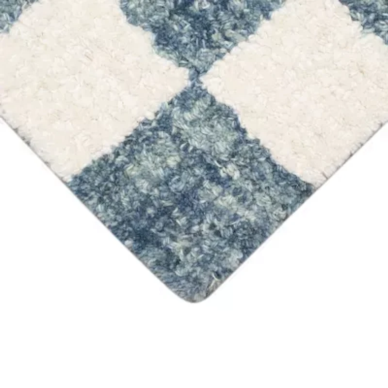 Liora Manne Savannah Checked Hand Tufted Rectangular Area Rug