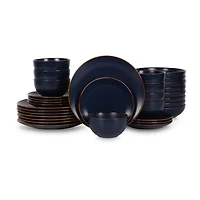 Stone + Lain Brasa 32-pc. Stoneware Dinnerware Set