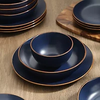 Stone + Lain Brasa 32-pc. Stoneware Dinnerware Set