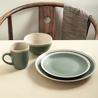 Stone + Lain Serenity 32-pc. Stoneware Dinnerware Set