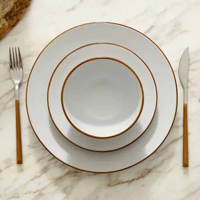 Stone + Lain Brasa 32-pc. Stoneware Dinnerware Set