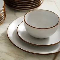 Stone + Lain Brasa 32-pc. Stoneware Dinnerware Set